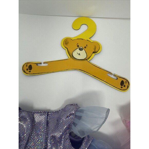 Build A Bear Fairy & Ballerina Dress Costumes Ballet Slippers Panties Hangers - Picture 7 of 16